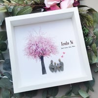 Print teulu o bedwar