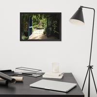 Image 2 of Time in a Garden Framed Print