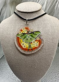 Image 2 of Necklace (Luna moth)
