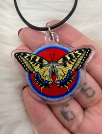 Image 1 of Necklace (Tiger swallowtail)
