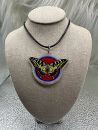 Image 2 of Necklace (Tiger swallowtail)