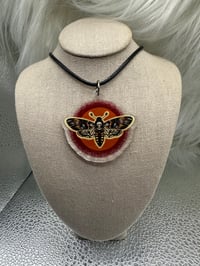 Image 2 of Necklace (Death's head moth)