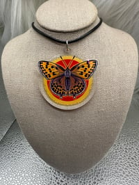 Image 2 of Necklace (Regal fritillary butterfly)