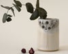 round seedhead vase