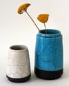 raku bottle vase