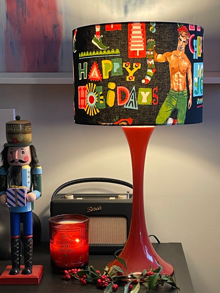 Image of Santa's Helper Black Shade 30cm