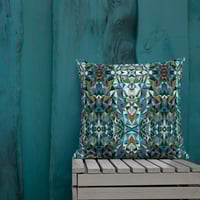Image 5 of Turquoise & Terracotta Pillow