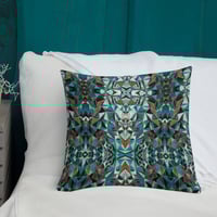 Image 3 of Turquoise & Terracotta Pillow
