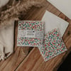 Washable make-up remover wipe by Simple Things - Rose Floral pattern