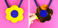 Image 3 of Spinning Flower Necklaces and Brooches