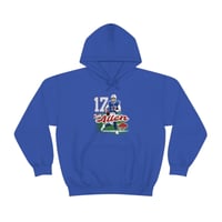 Image 4 of Vintage Style Allen Bootleg Unisex Heavy Blend Hooded Sweatshirt