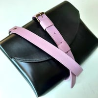 Image 2 of Julienne mini black/lila belt