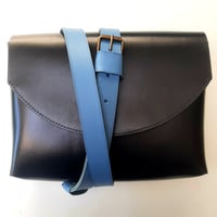 Image 1 of Julienne mini black/blue belt