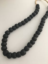 Image 1 of Beads for your home - Brownish Black Glass  