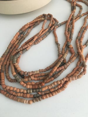 Image of Old Clay Necklace Strand