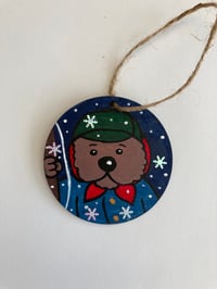 Image 3 of Emmet Otter’s Jugband Christmas hand painted wooden ornament 