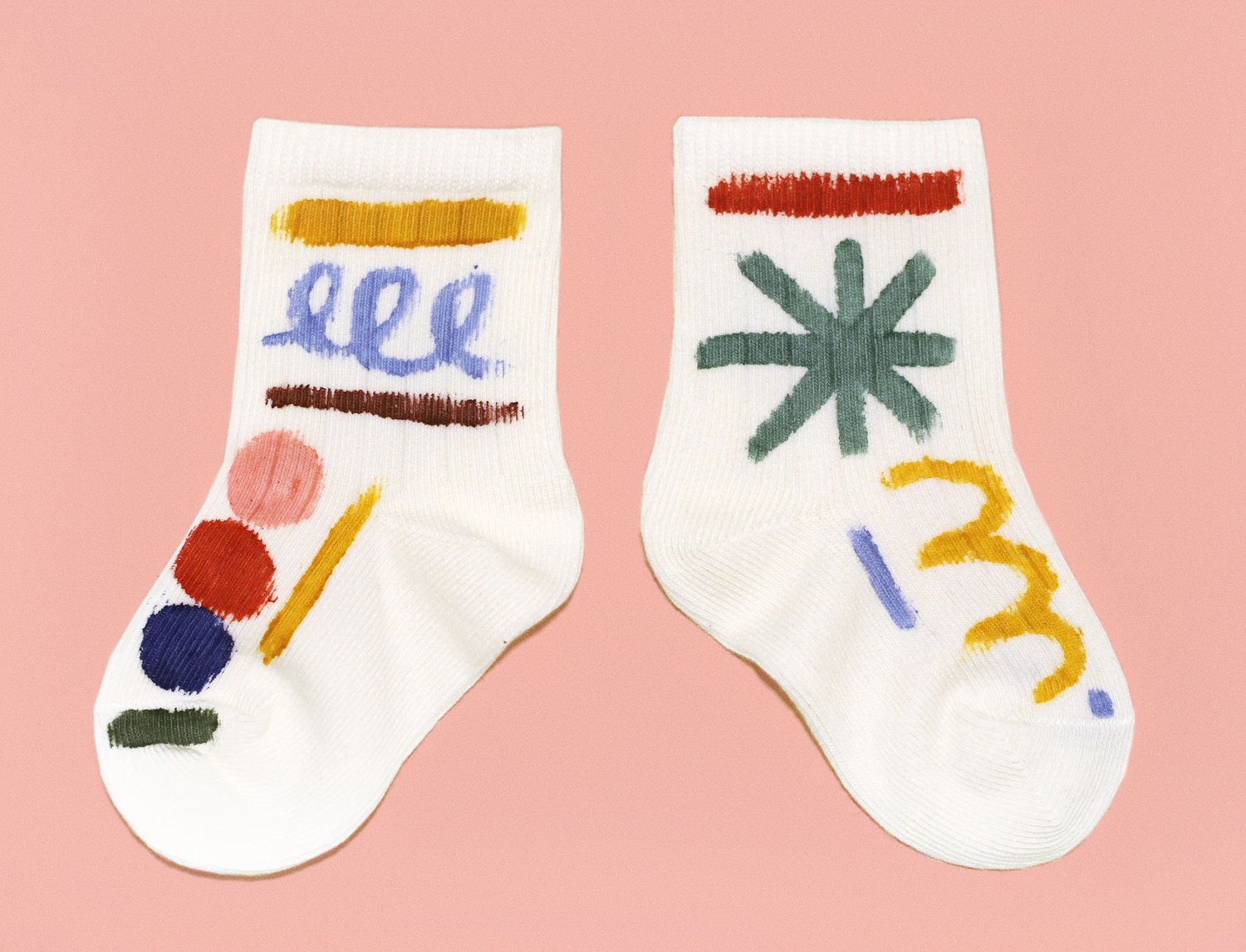 Image of PAINTED MINI SOCKS