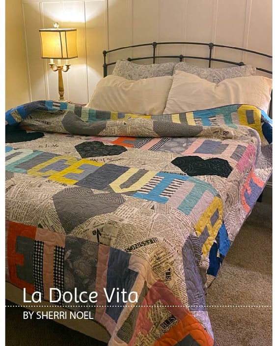 Image of La Dolce Vita Quilt Pattern