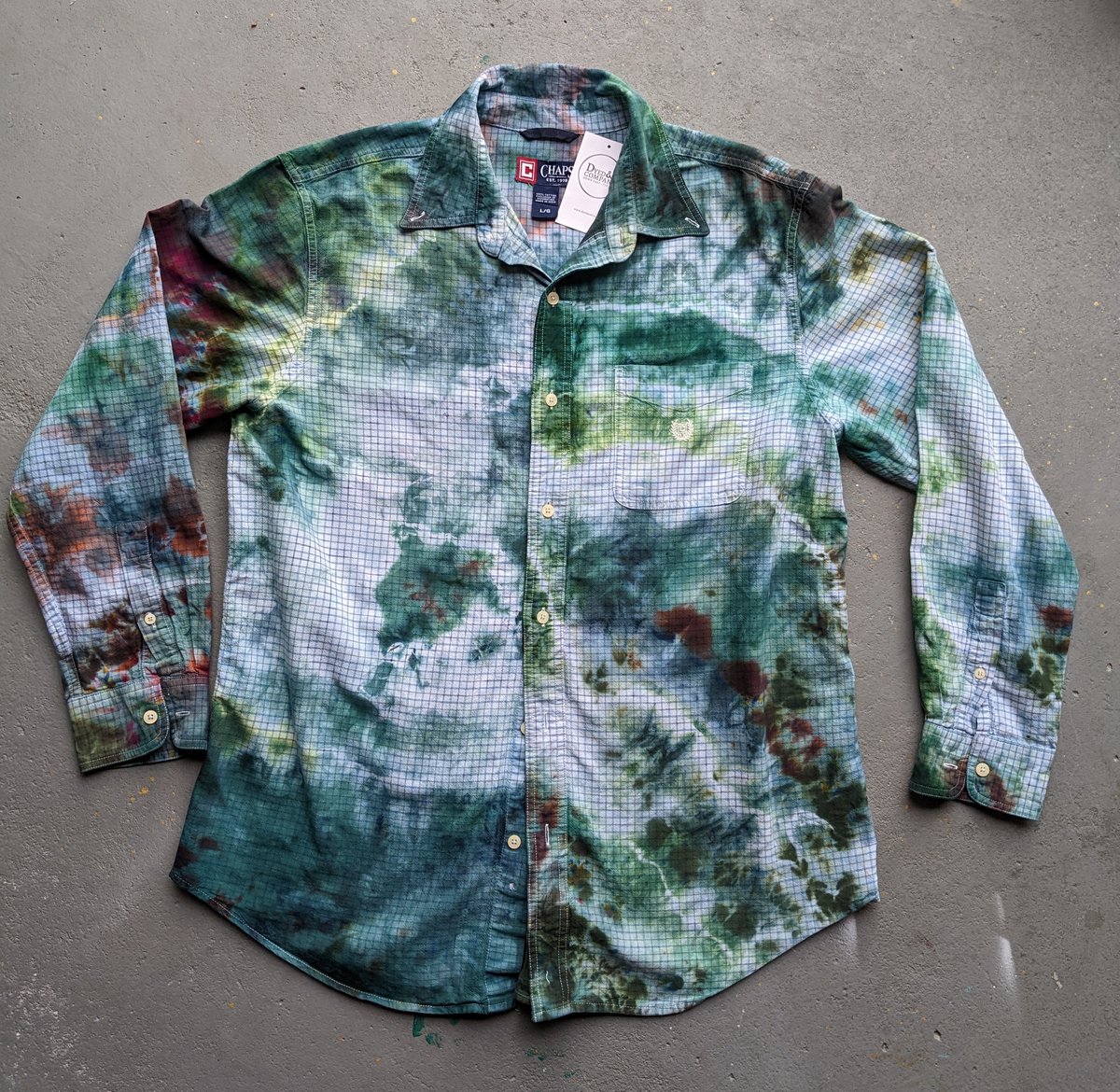 Image of Updyed Flannel (Size L)