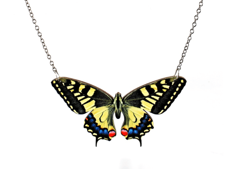 Image of Swallowtail Butterfly Necklace 