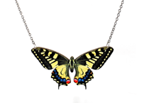 Image 1 of Swallowtail Butterfly Necklace 