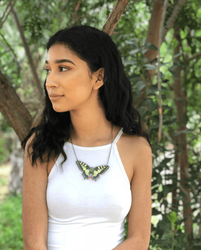 Image of Swallowtail Butterfly Necklace 