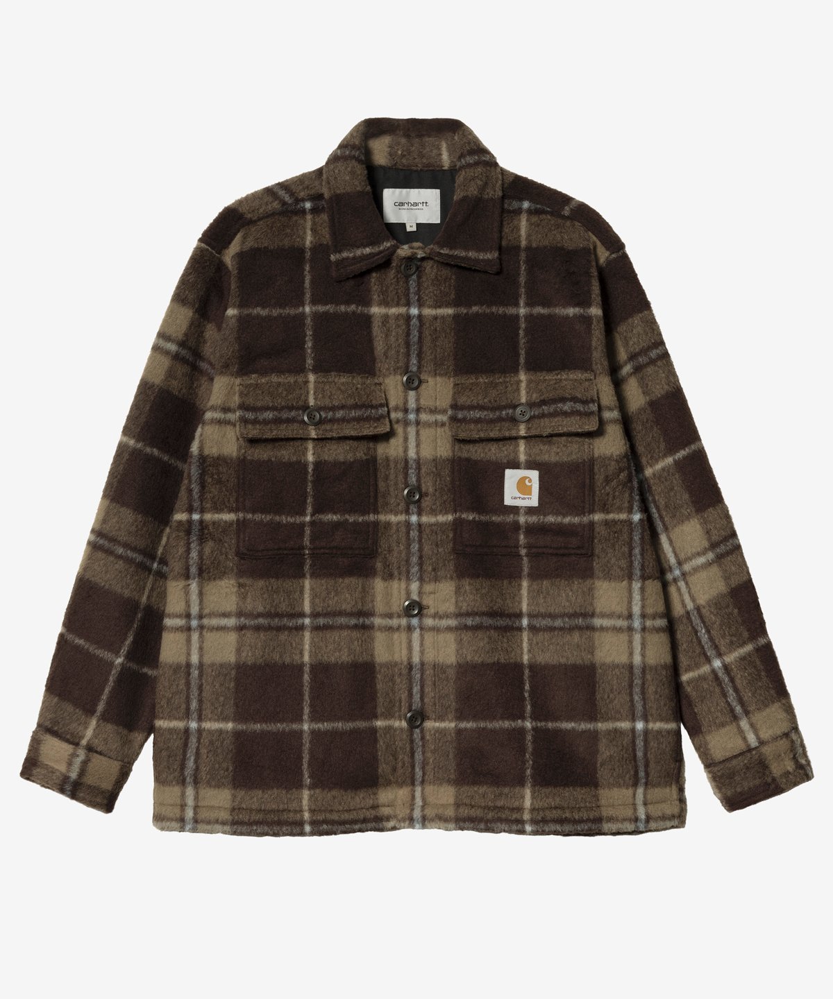 Image of CARHARTT WIP_MANNING SHIRT JACKET :::DARK UMBER:::