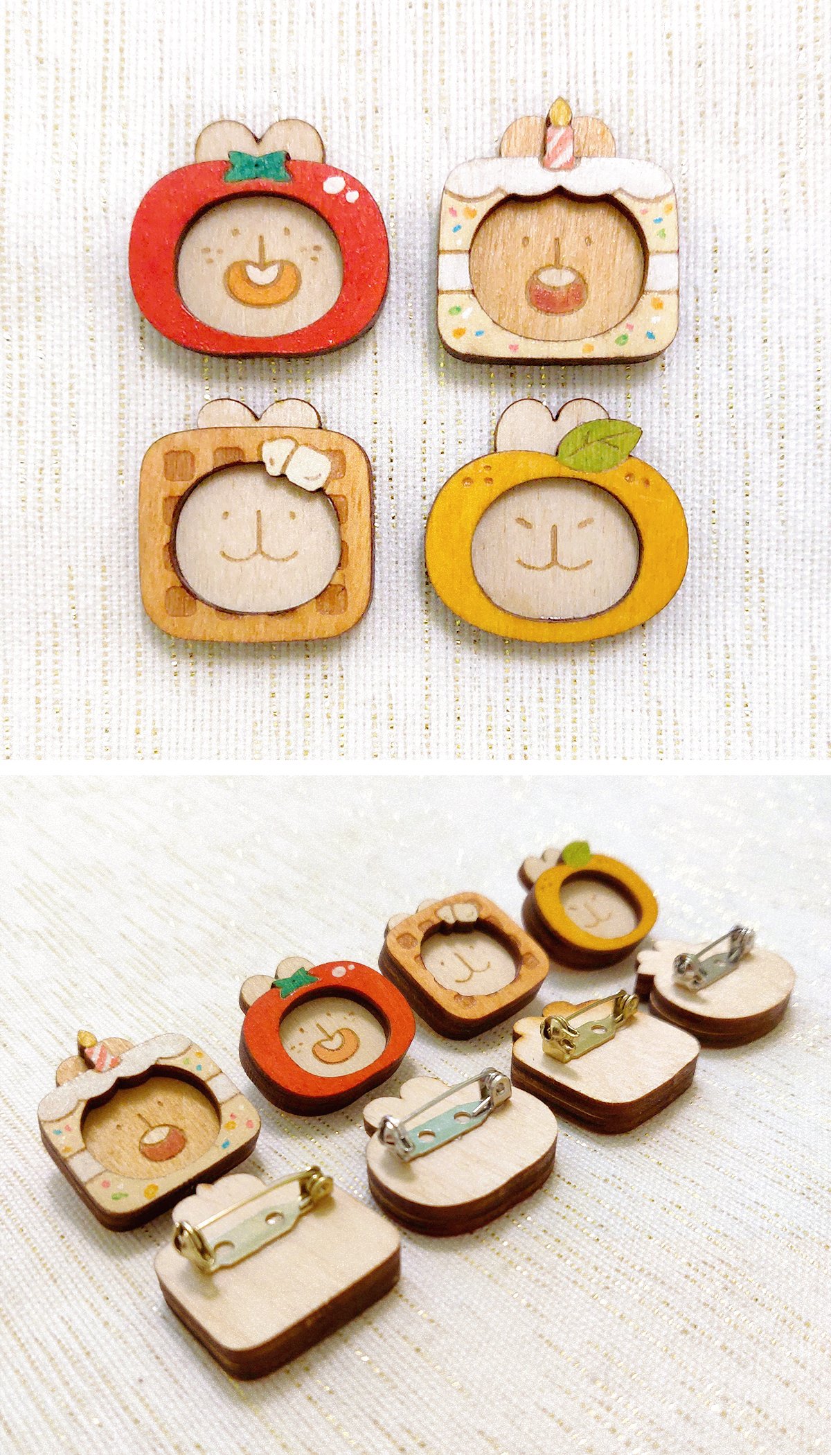 Image of Bun Pins Vol.2