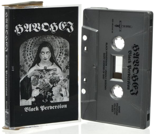 HAVOHEJ (PROFANATICA) - BLACK PERVERSION (CASSETTE TAPE)