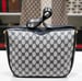 Image of "RARE" Vtg. Gucci Blue Monogram Shoulder Bag