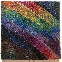 Image 1 of "Rainbow Connections" by Katy DeBra, 3" x 3" x 0.4"