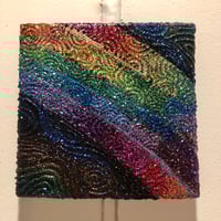 Image 2 of "Rainbow Connections" by Katy DeBra, 3" x 3" x 0.4"