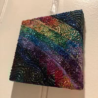 Image 3 of "Rainbow Connections" by Katy DeBra, 3" x 3" x 0.4"