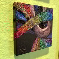 Image 2 of "Past My Eyes" by Katy DeBra, 3" x 3" x 0.4"