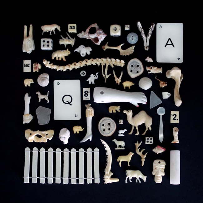 Color Flatlay Vinyl Stickers