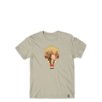 GIRL X COLONIALISM TEE - Tan