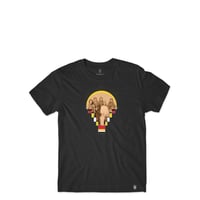 GIRL X COLONIALISM TEE - Black Tee