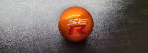Image of SE-R Anodized Aluminum Round Shift Knob For B15