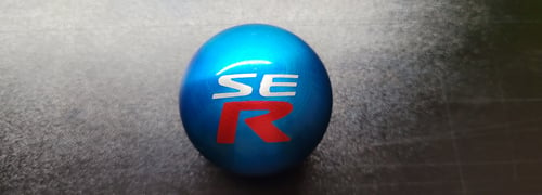 Image of SE-R Anodized Aluminum Round Shift Knob For B15