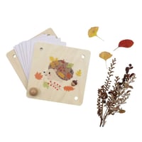 Image 3 of Echidna & Bird Flower Press