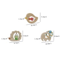 Image 3 of Wooden Animal rattles