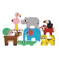 Image 1 of Stacking Animal Blocks