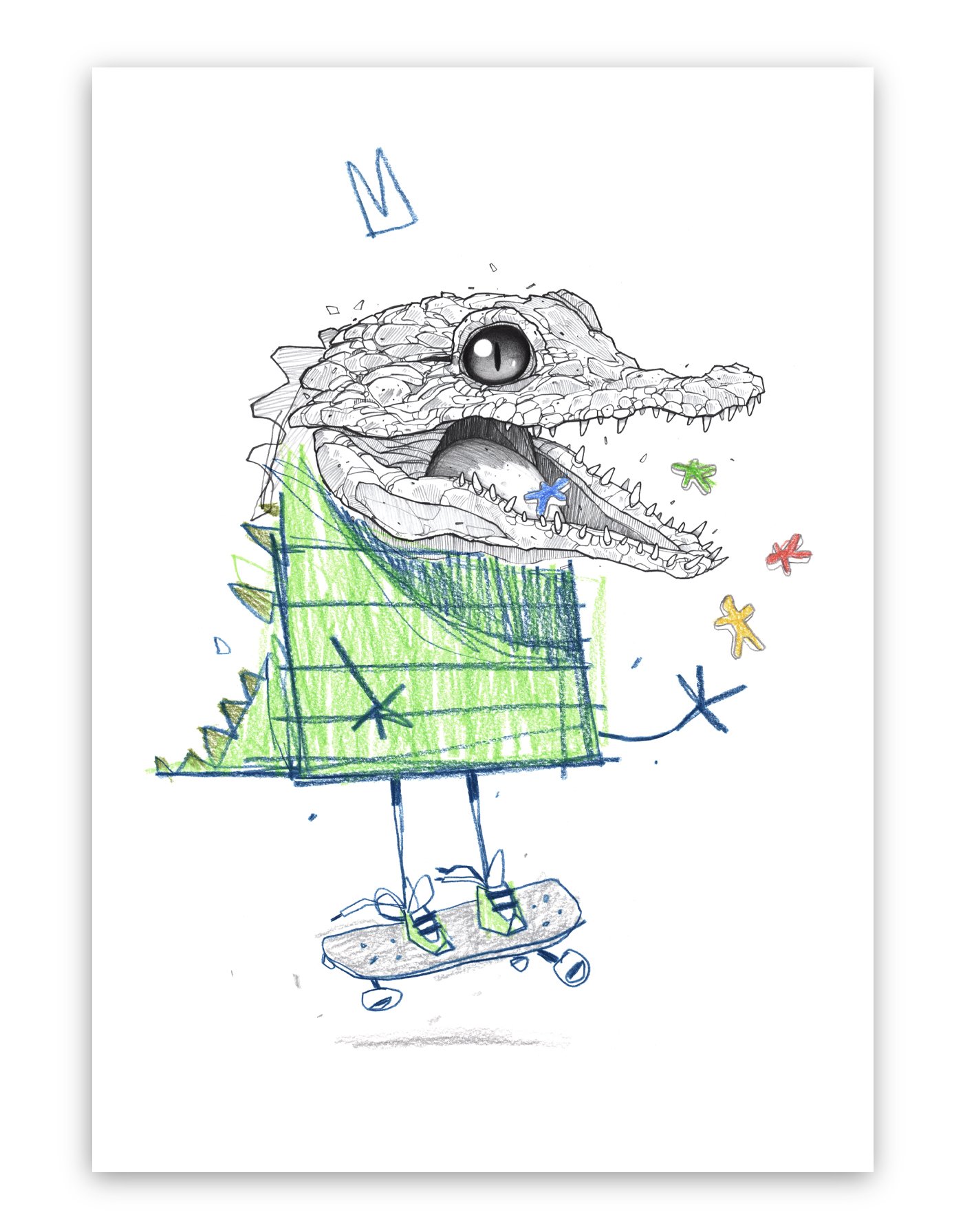 C'est beau la vie - fine art print - artist proof