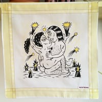 Image 4 of Silkscreen printed handkerchief