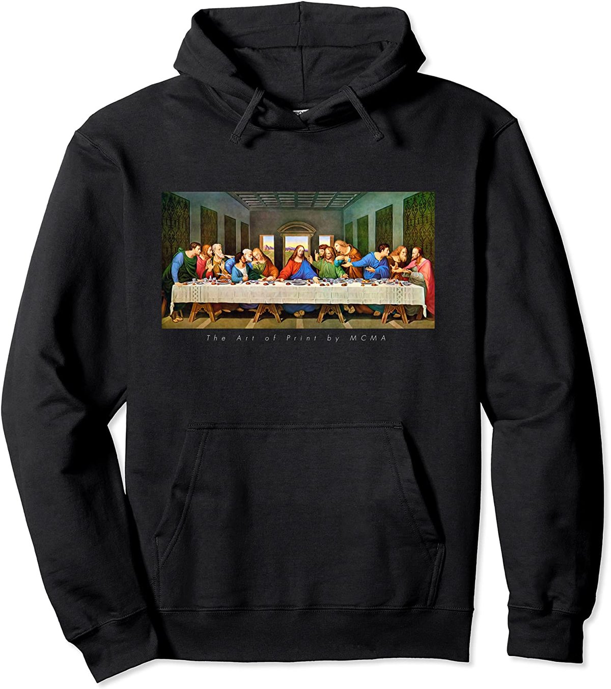Image of The Last Supper, Leonardo Da Vinci Pullover Hoodie.