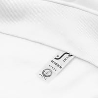 Image 5 of Rook/Unisex White / Black eco raglan hoodie
