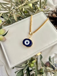 Image 2 of Ceren Necklace - Navy Blue