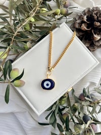 Image 1 of Ceren Necklace - Navy Blue