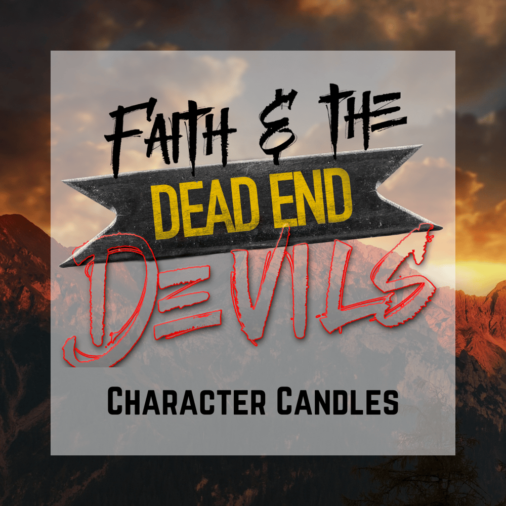 Image of Faith & the Dead End Devils Character Candles