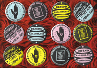 STRIKE BADGES FOR UNION DISPUTE FUNDS